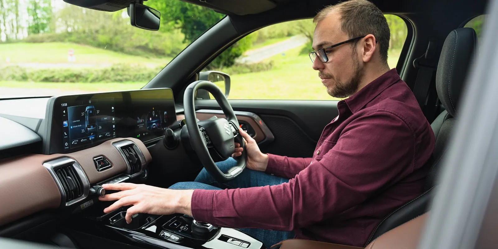 Car With Simple Climate Knob
