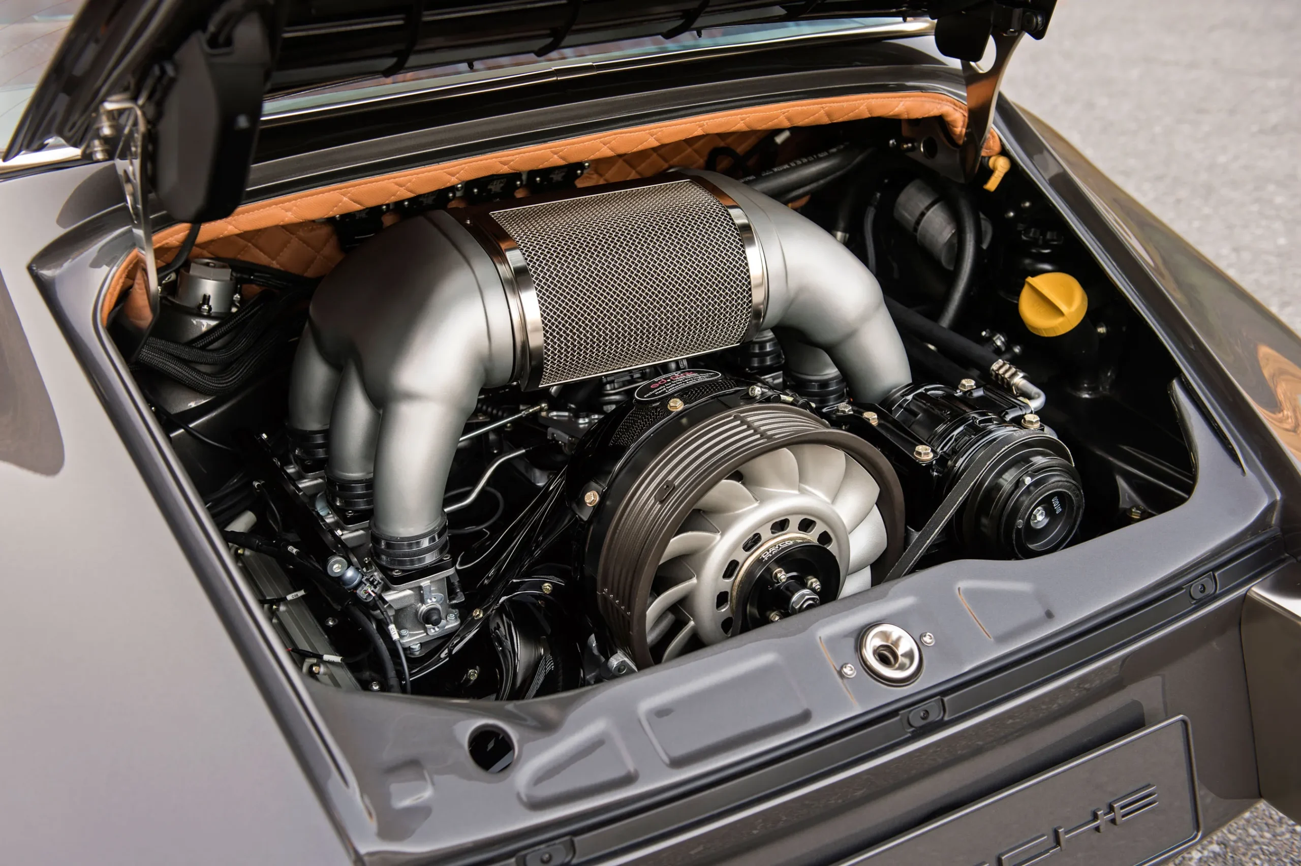 Porsche 911 Carrera 3.0L Twin Turbo Flat Six engine