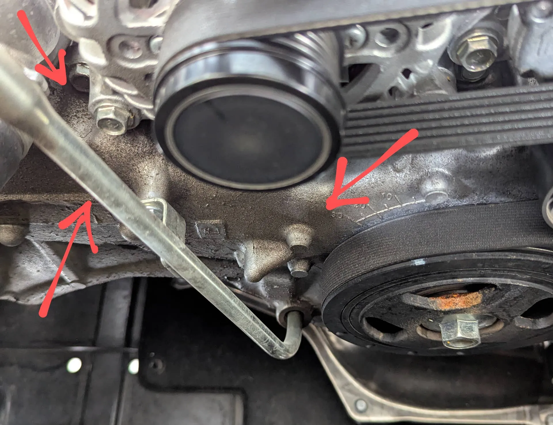 Timing Chain Cover Leak