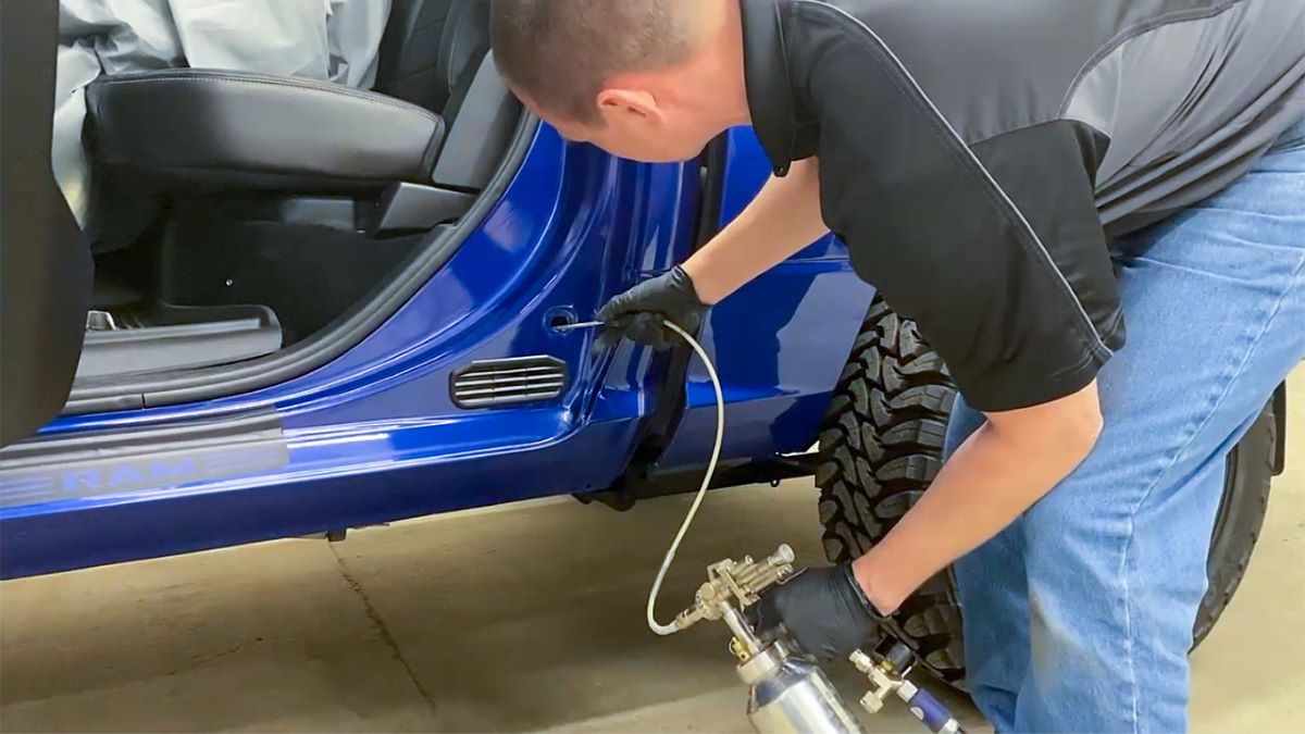 Vehicle Underbody Rust Protection