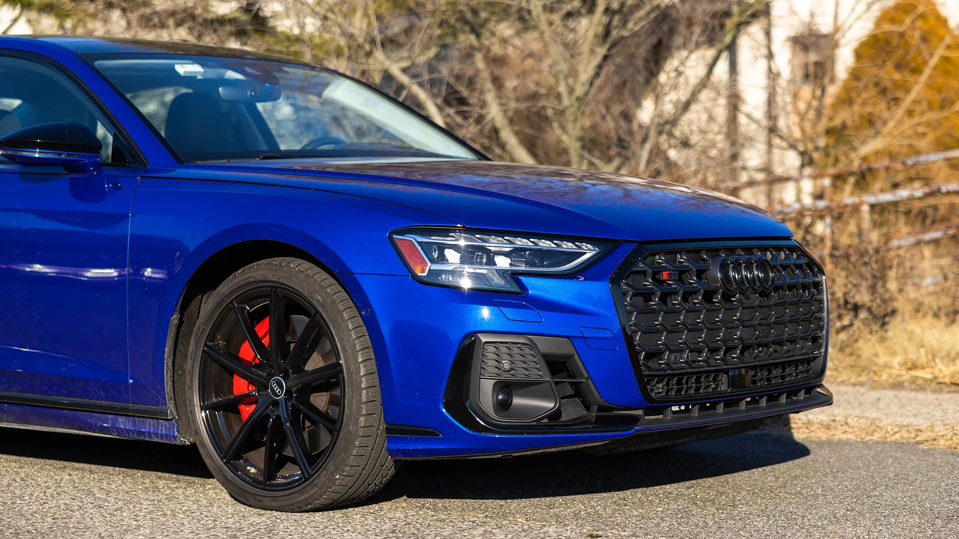 Audi A8 L with Predictive Active Suspension