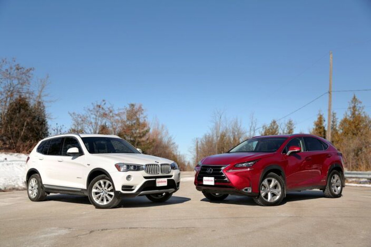 Some compact luxury crossovers