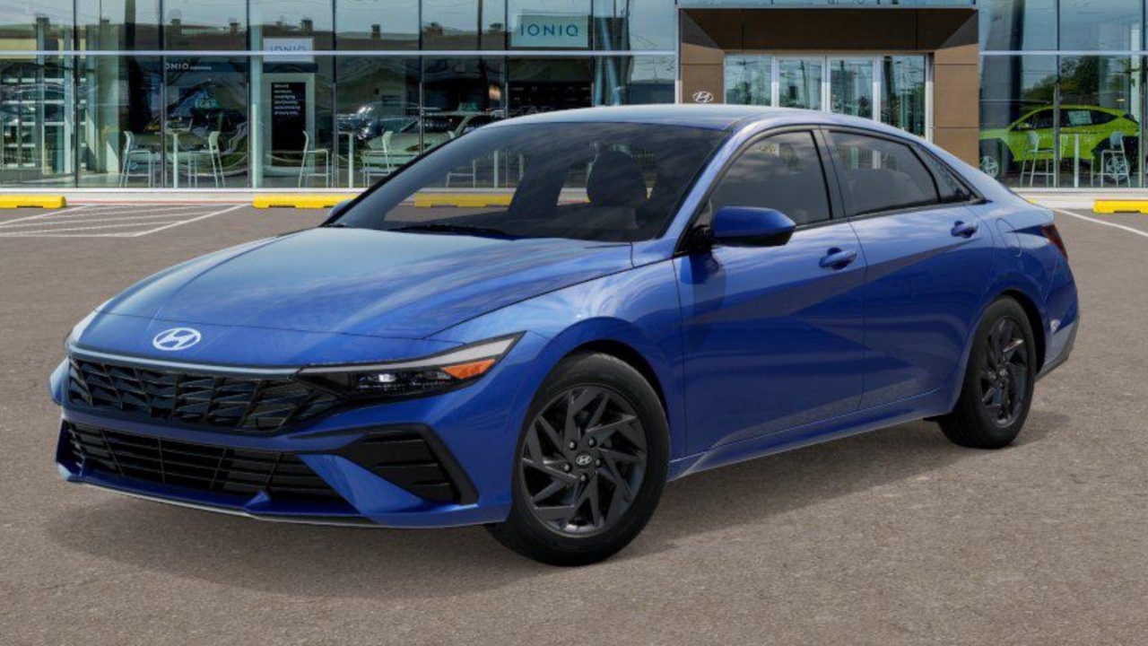 2026 Hyundai Elantra Hybrid Blue