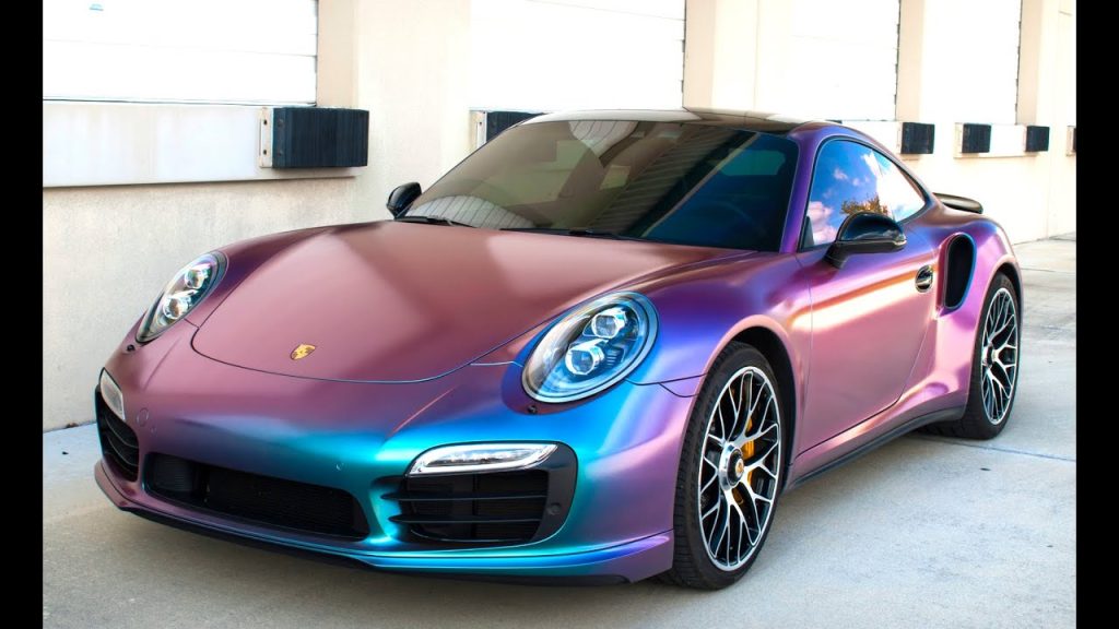 Color Changing Porsche