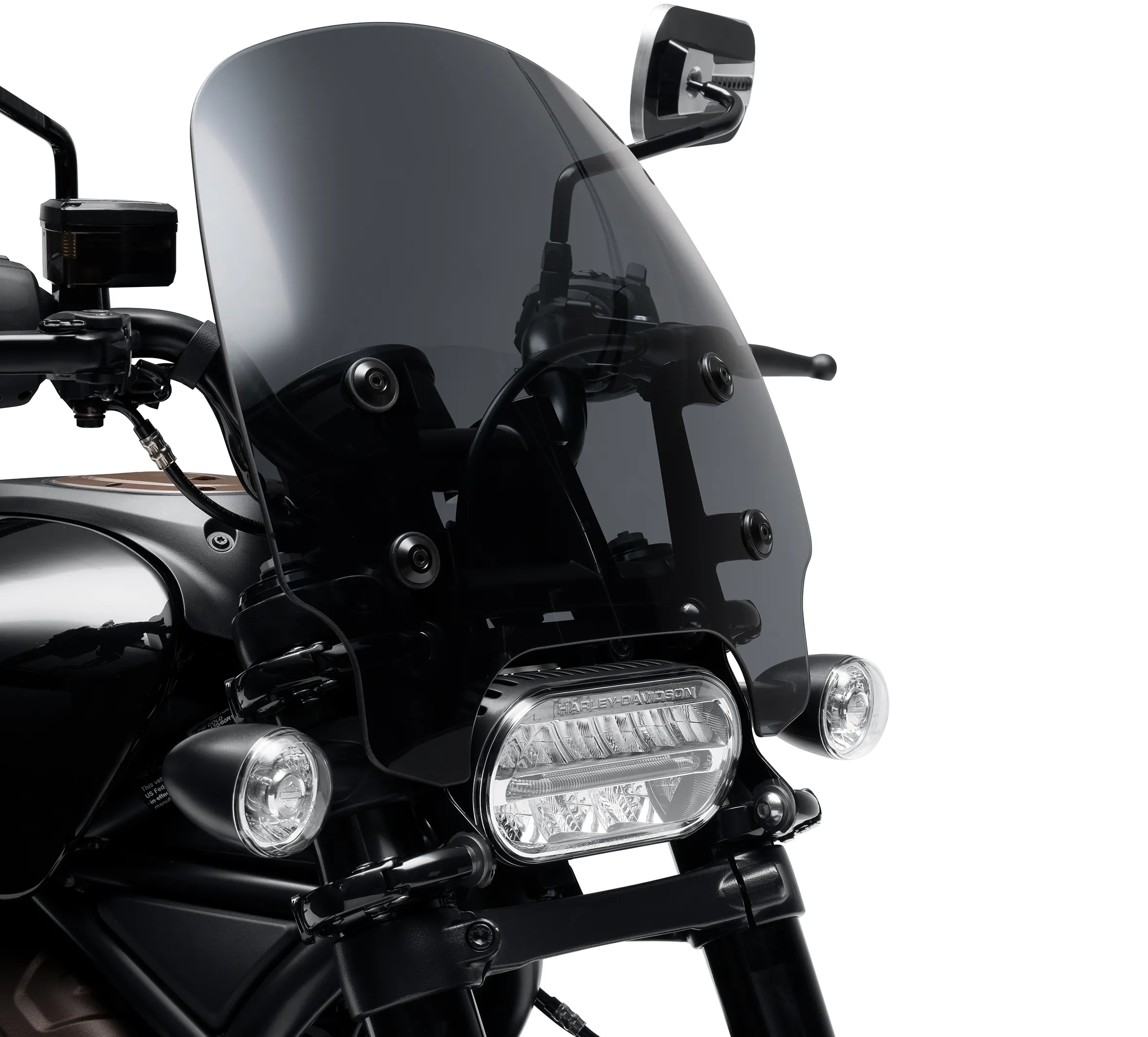 Harley Davidson Quick Release Compact Windshield