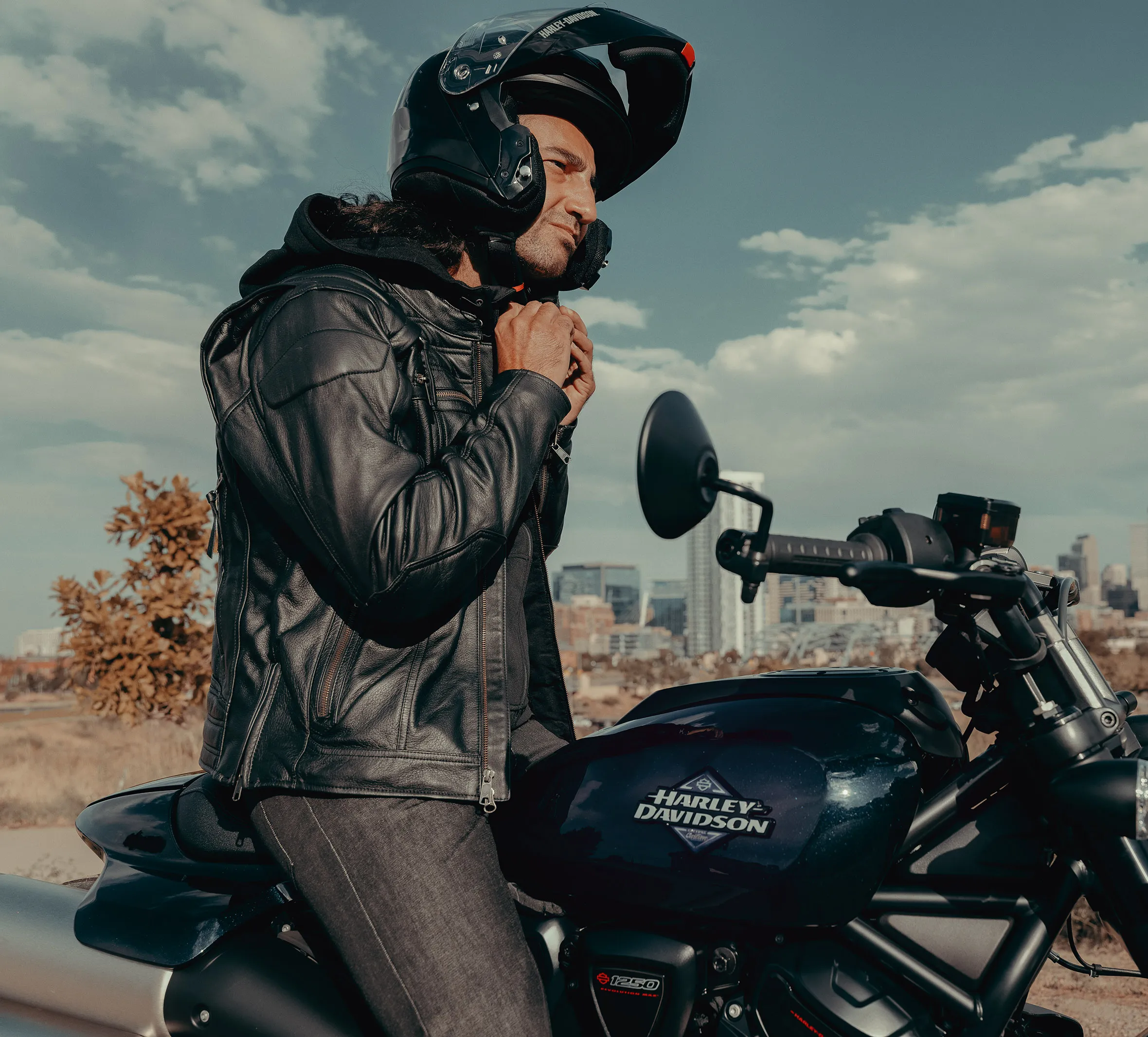 Harley Davidson Touring Riding Jacket with Armor