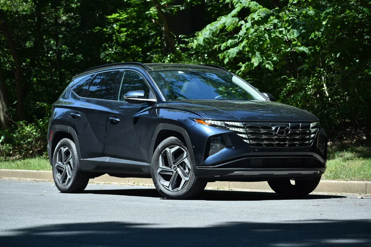 Hyundai Tucson Hybrid Blue