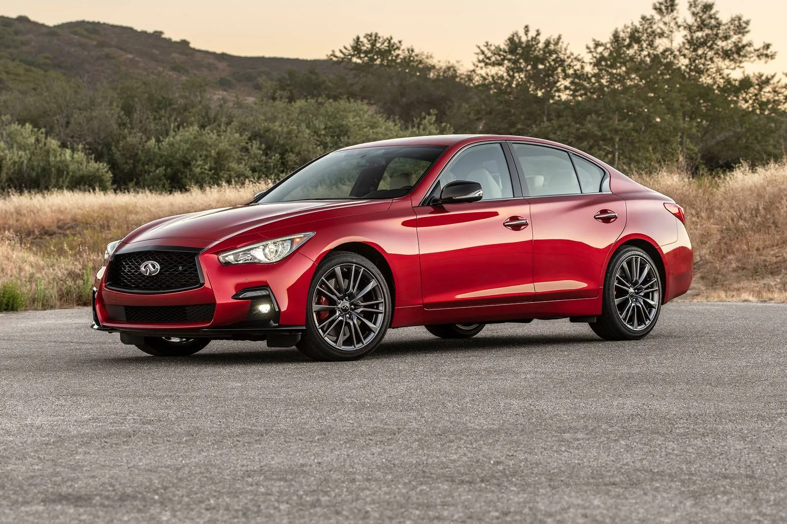 Infiniti Q50 Red Sport 400
