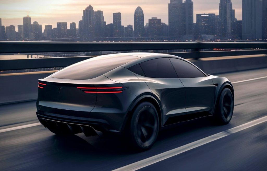 Tesla Cybercab In Testing