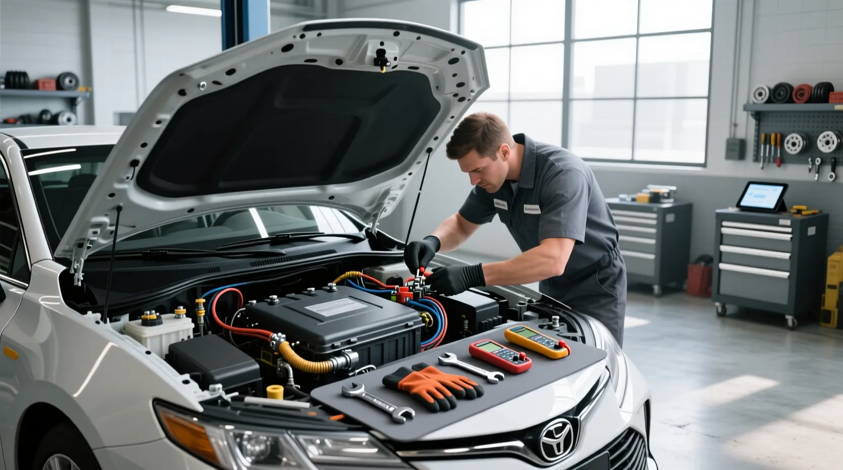Engine Health Monitoring in Toyota Camry Hybrid