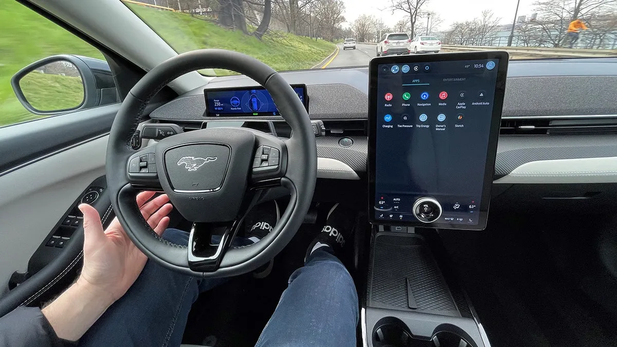 Ford Mustang Mach E with BlueCruise