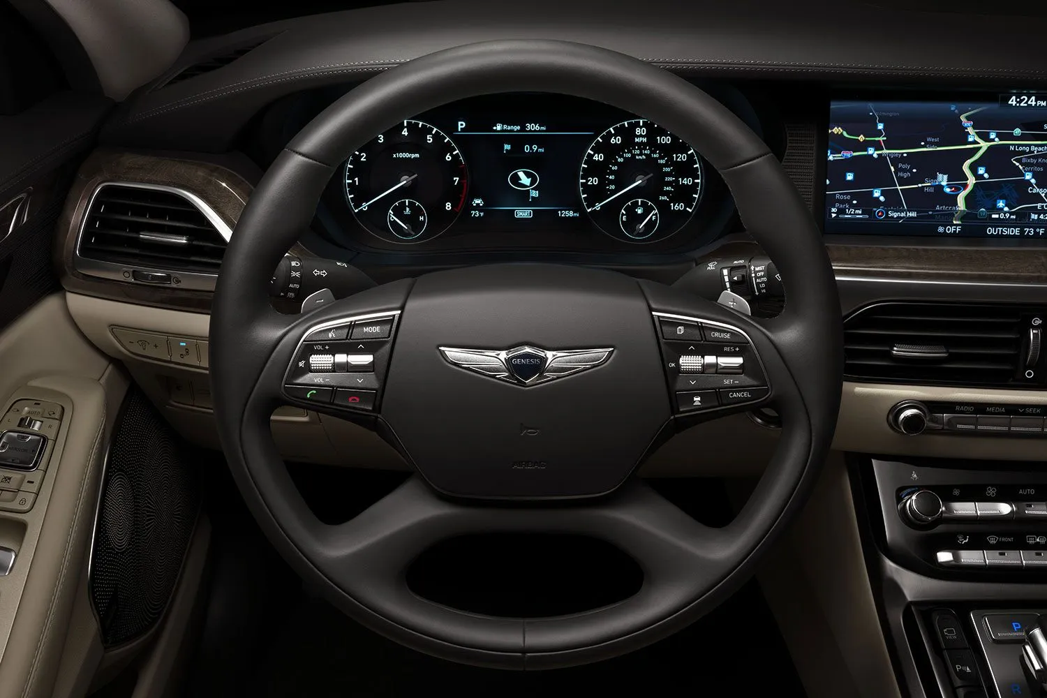 Hyundai Genesis G90 with Driver Attention Warning