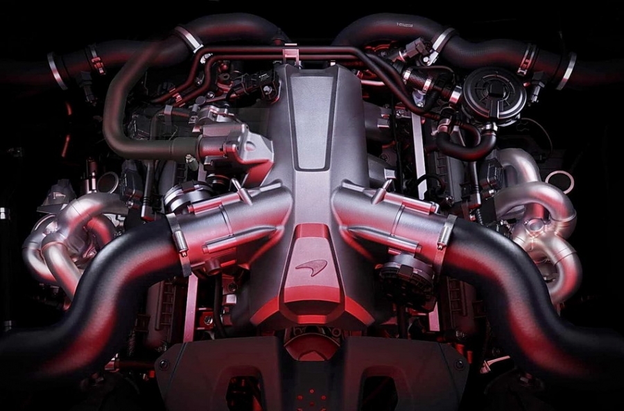 McLaren M840T 4.0L Twin Turbo V8