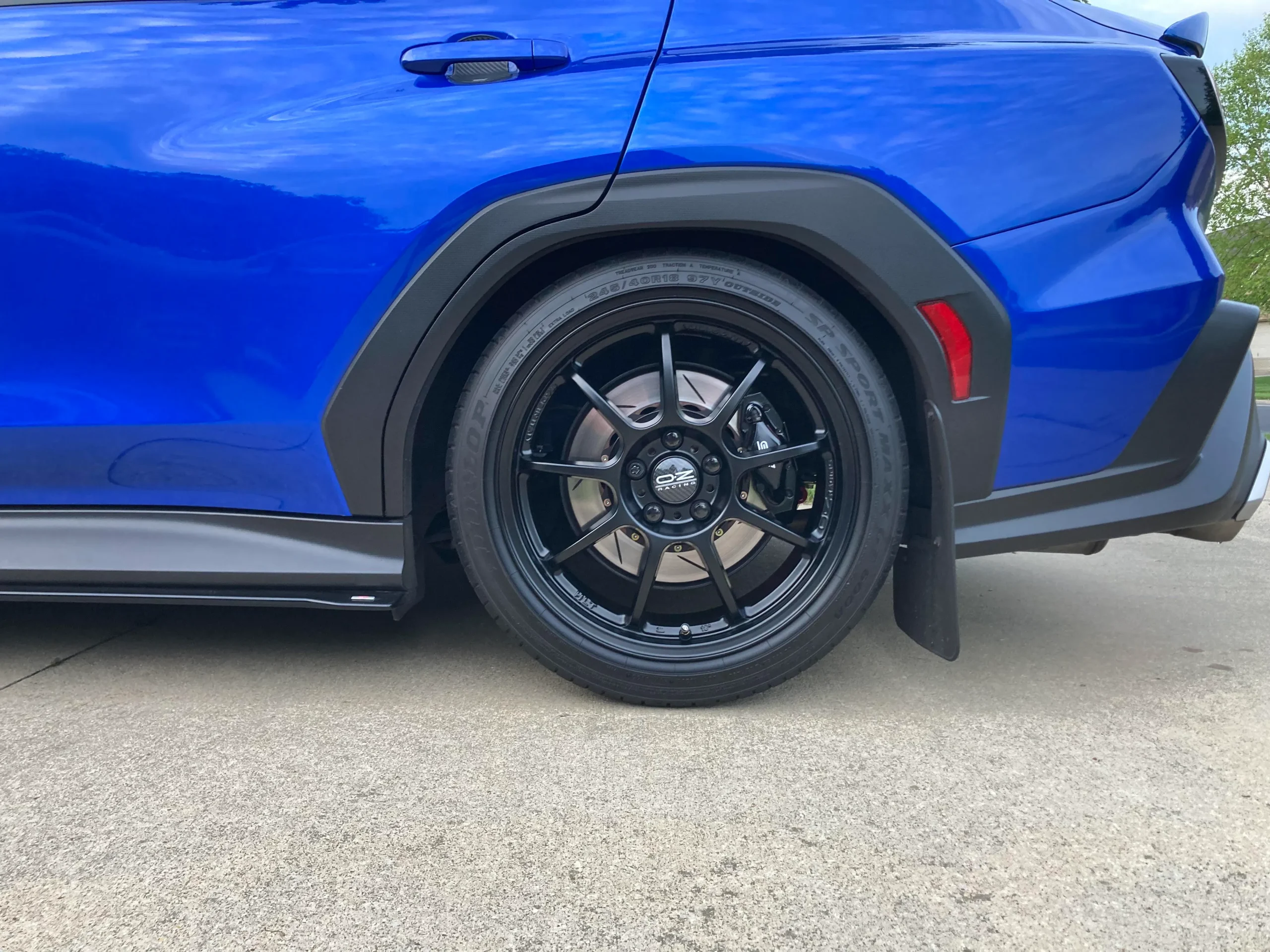 OZ Racing Ultraleggera Wheels on the 2022 Subaru WRX STI