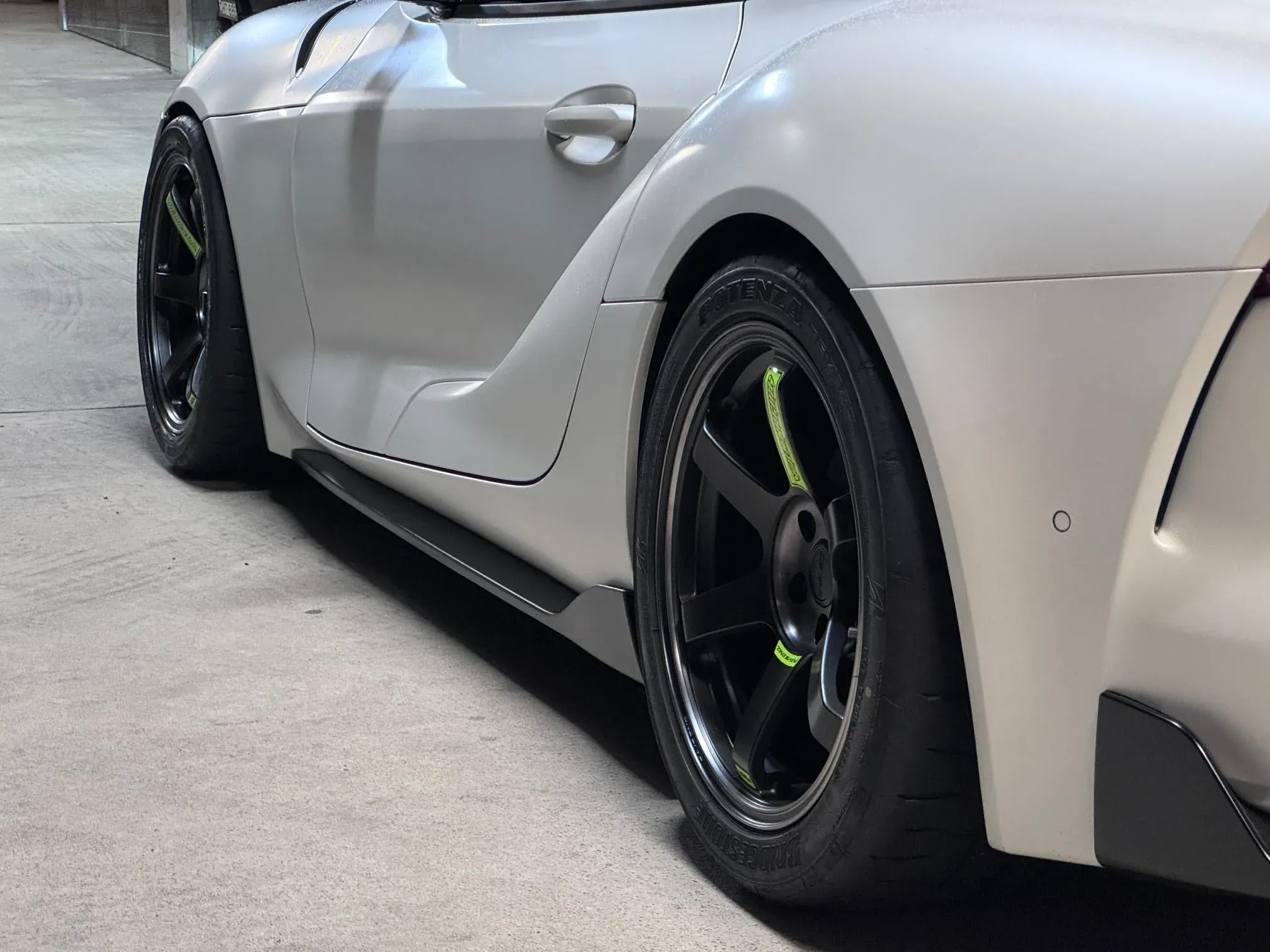 Volk Racing TE37 Ultra Wheels on the 2023 Toyota GR Supra 3.0