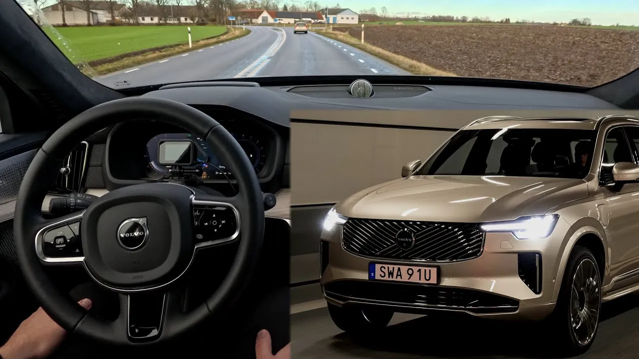 Volvo XC90 Recharge with Driver Alert Control