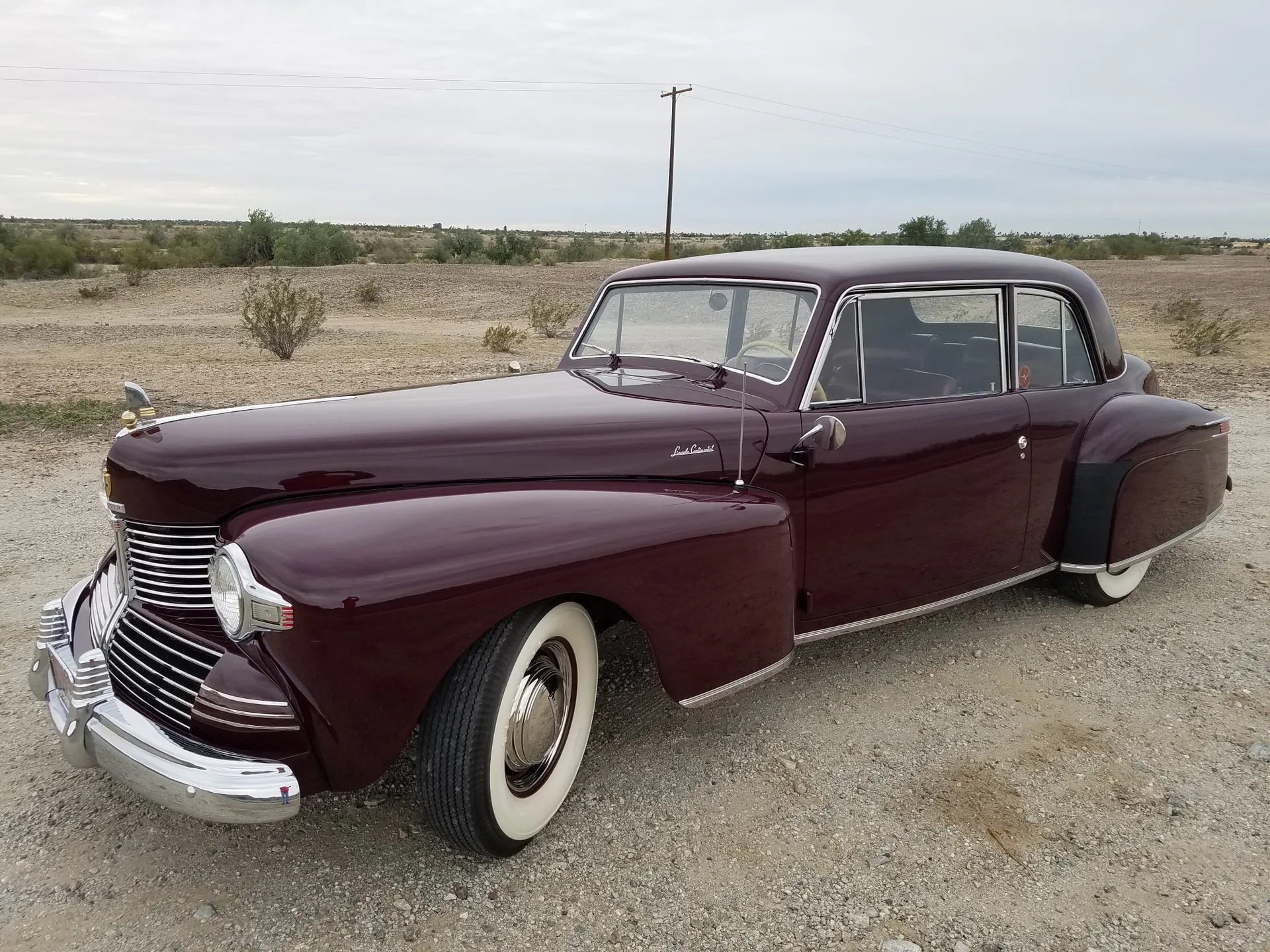 1942 Lincoln Continental Cabriolet Sedan