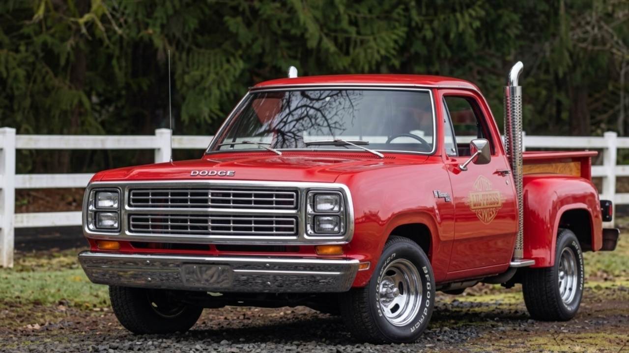 1972–1980 Dodge D100 (Li’l Red Express)