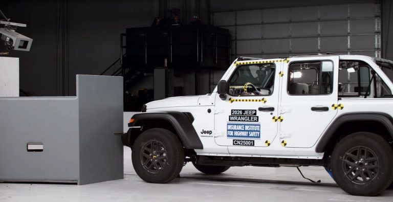 2026 Jeep Wrangler Crash Test