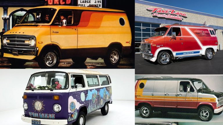 5 Classic Vans With Custom Murals That Defined 1970s Youth Culture