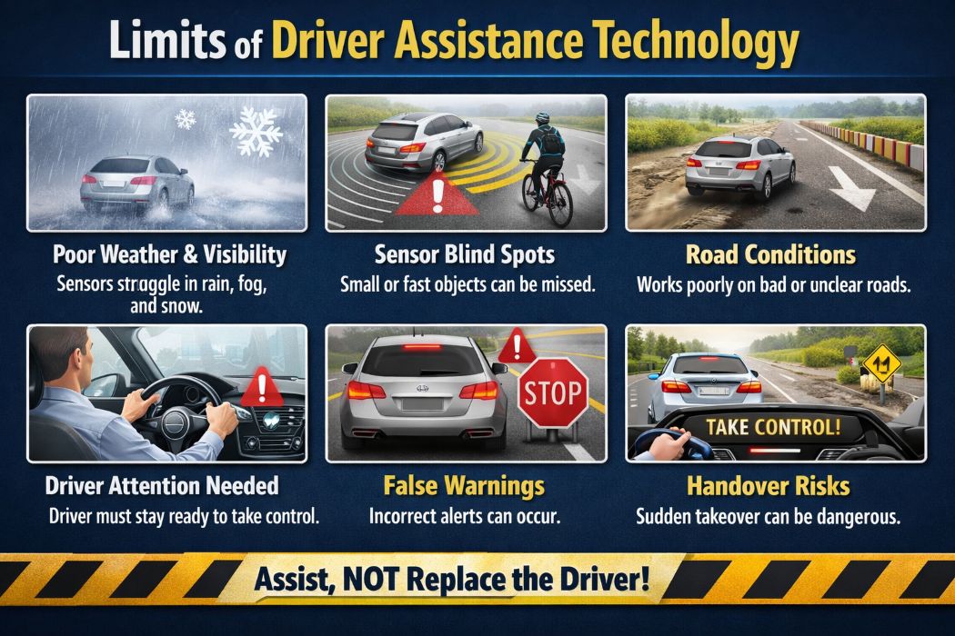 Discuss the Limits of Driver Assistance Technology