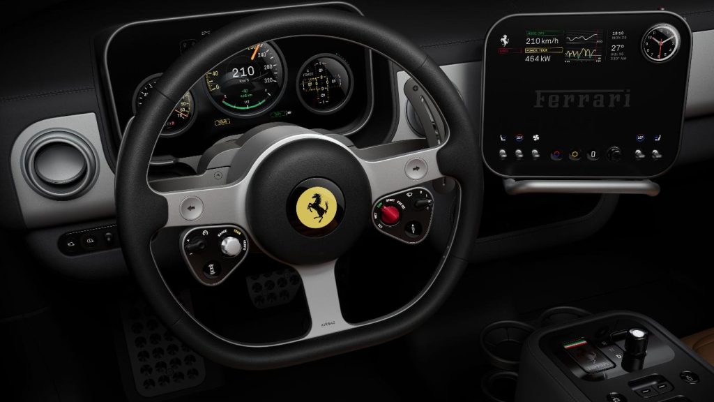 Ferrari Luce EV Interior