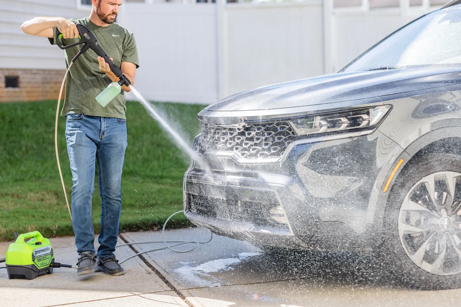 Greenworks 24V cordless pressure washer Greenworks 24V cordless pressure washer