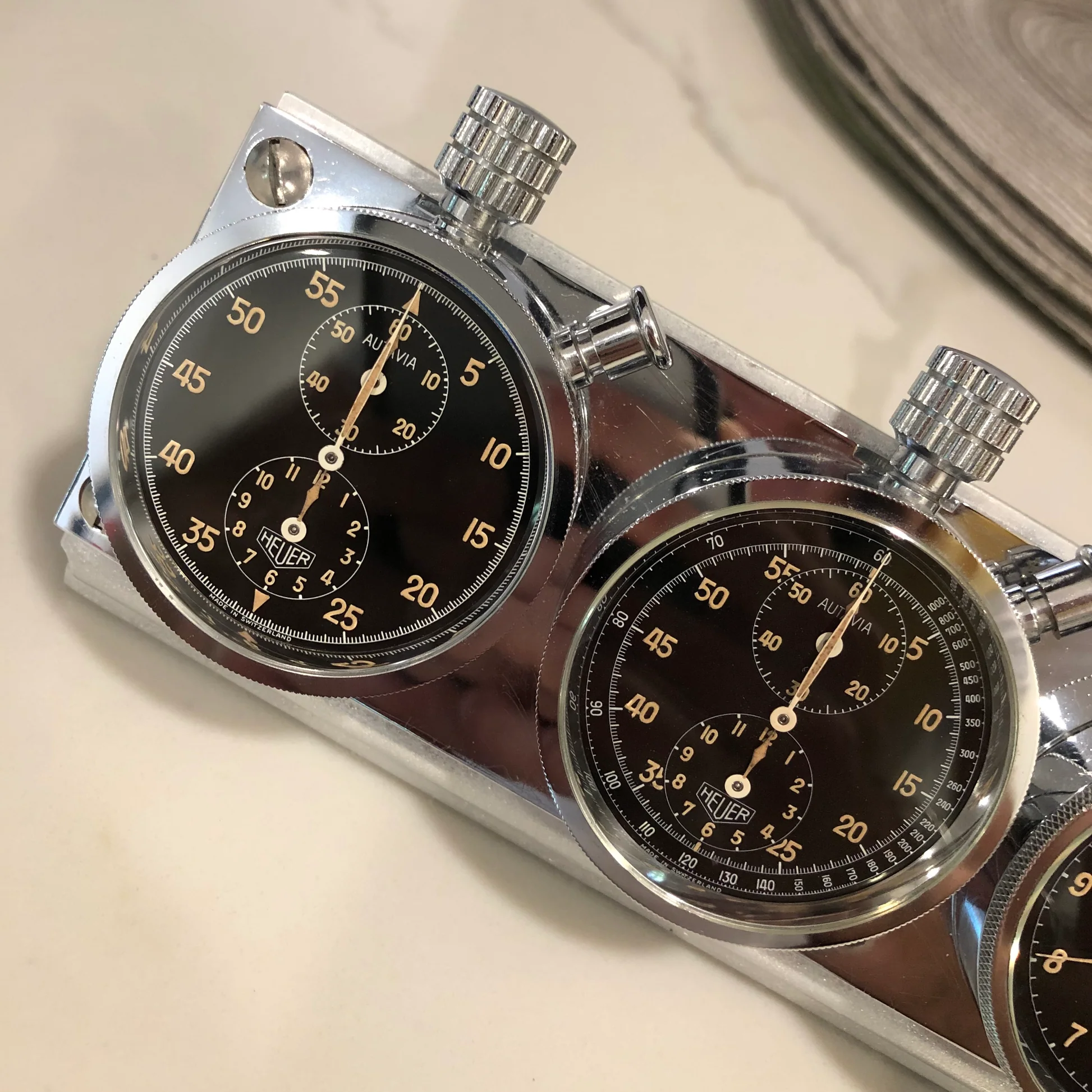 Heuer Autavia Dashboard Timer (1933)