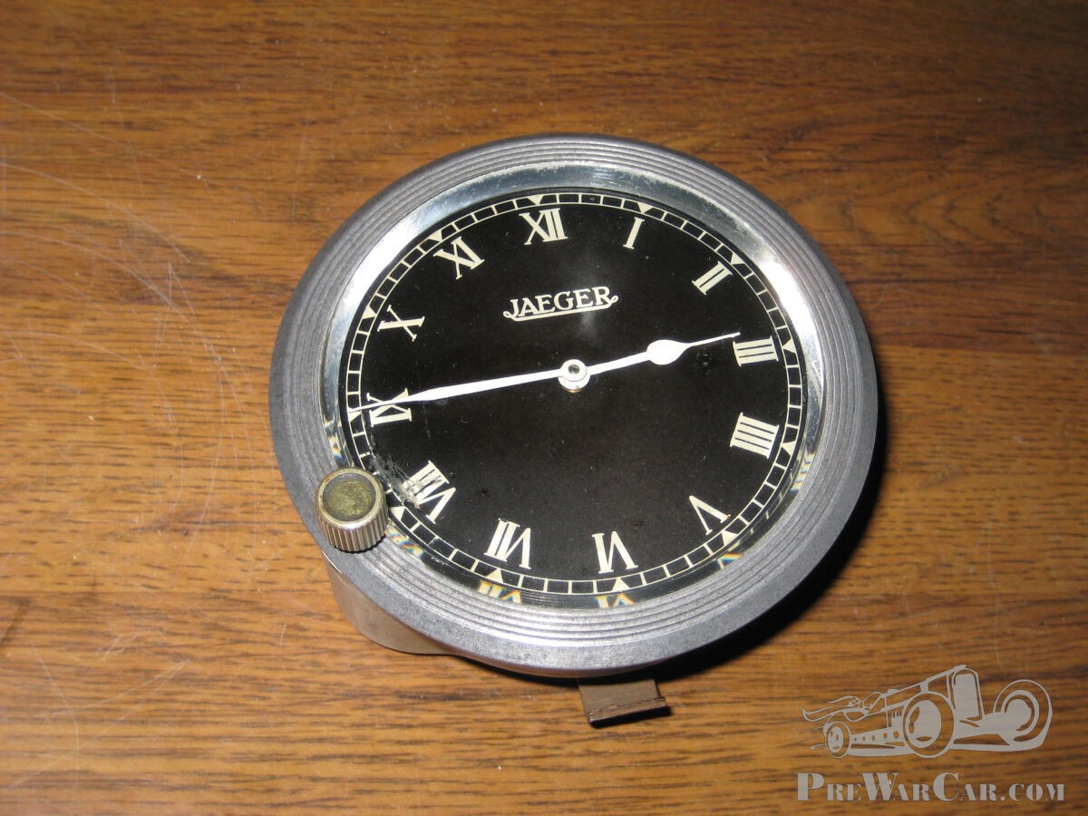 Jaeger 8 Day Dashboard Clock (1920s–1940s)