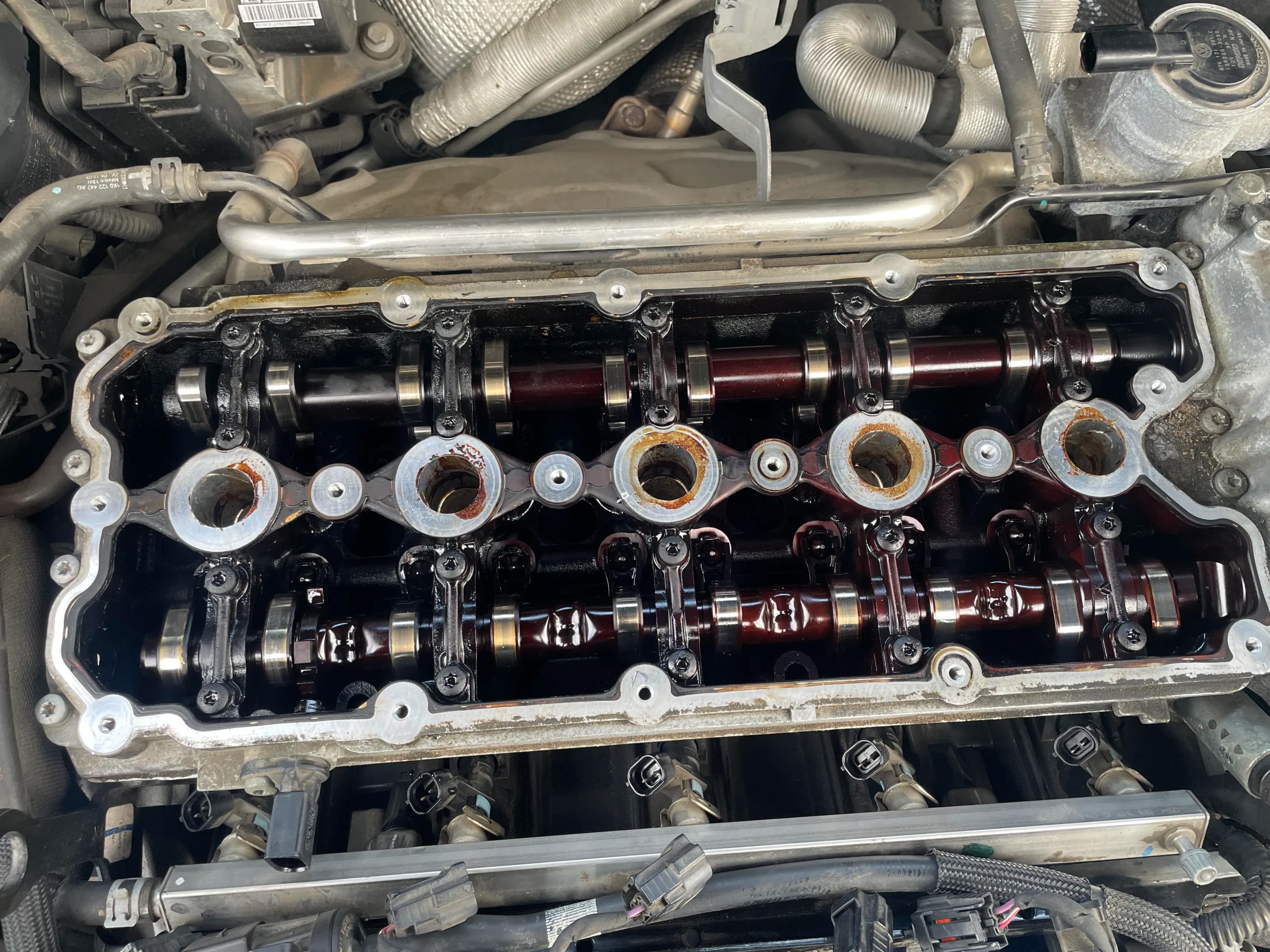 Manifold Gasket and valve cover