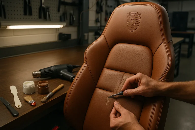 Porsche Leather Seat
