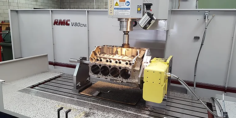 RMC V80CNL engine block machining center