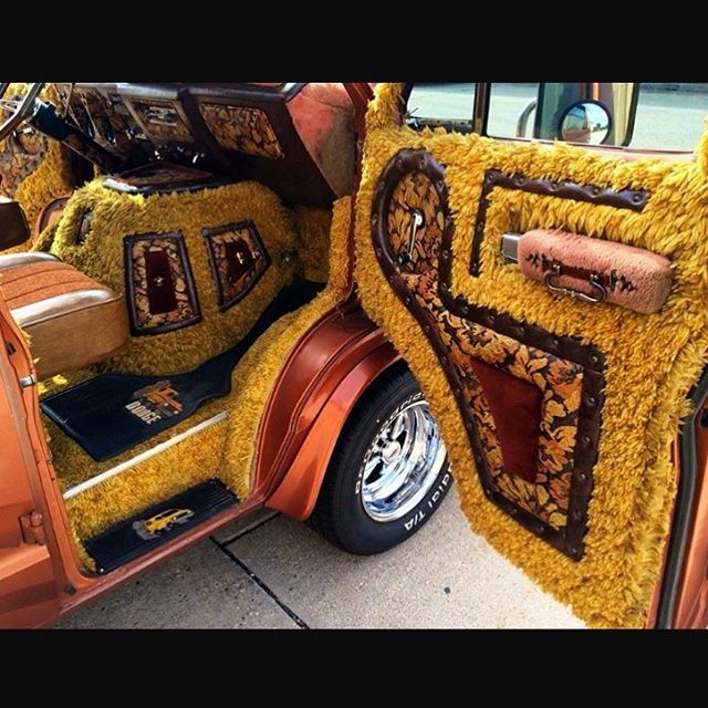 Shag Carpet and Pile Fabric