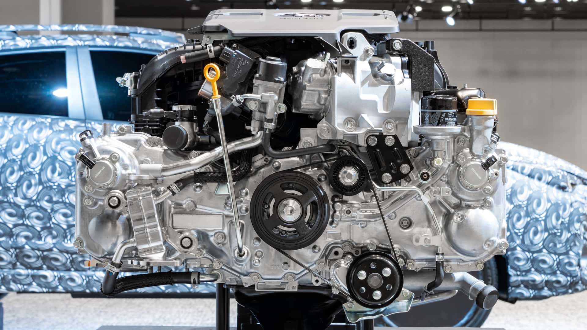 Subaru Hybrid Boxer Engine