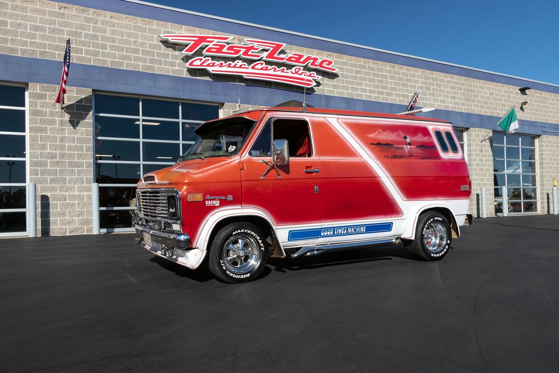 The 1976 Chevrolet G20 Good Times Machine The Custom Shop Van