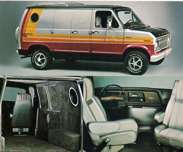 The 1976 Ford Econoline Cruising Van