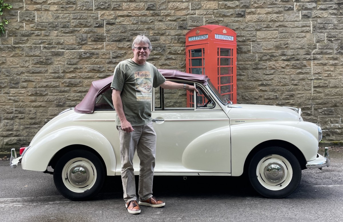 Vintage Morris Minor 1000 Convertible