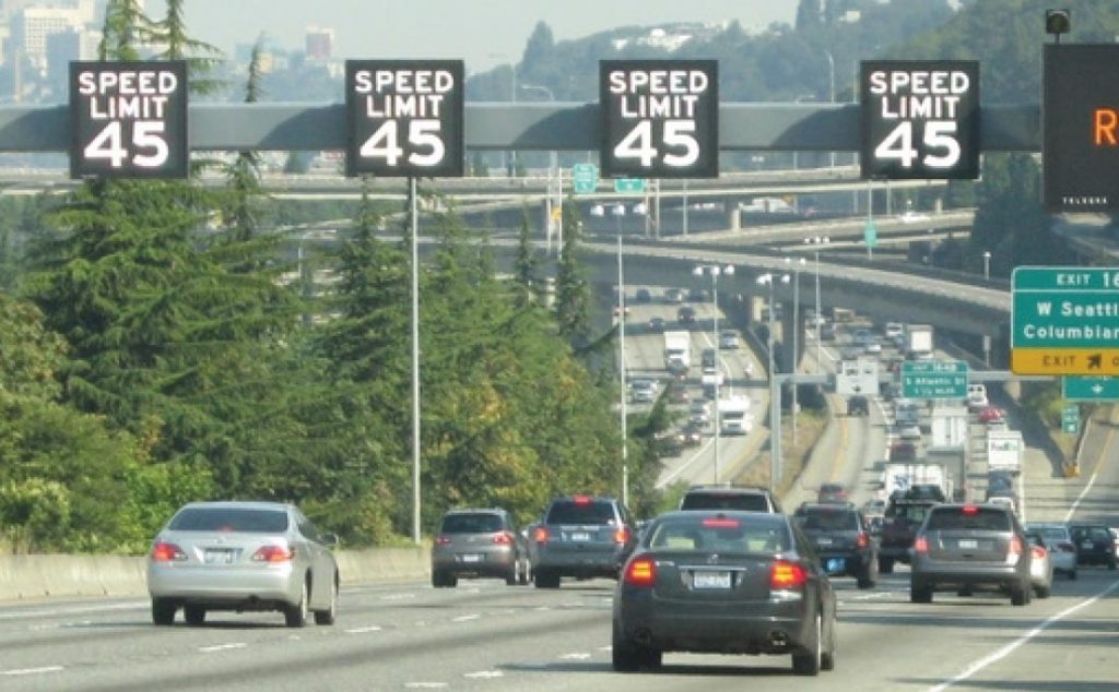 high speed highway travel US