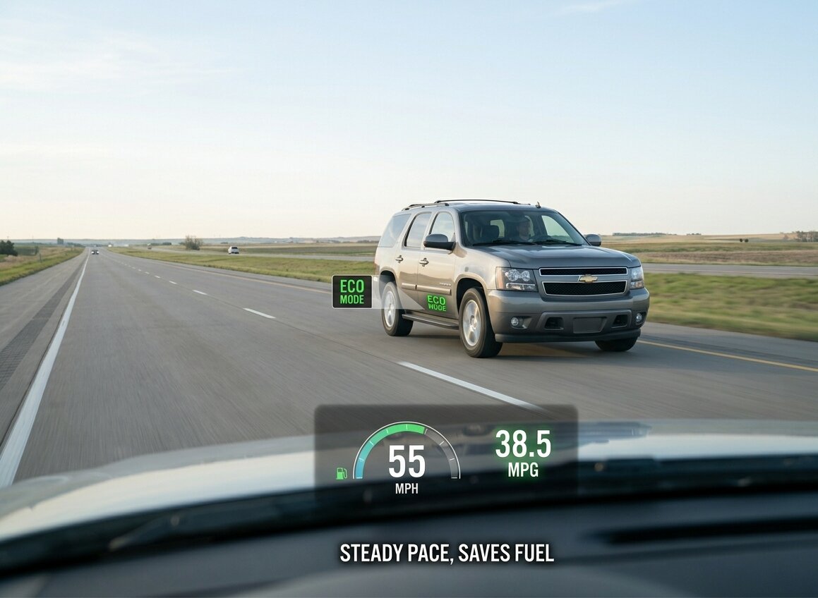 Drive at Steady, Moderate Speeds 1000003215