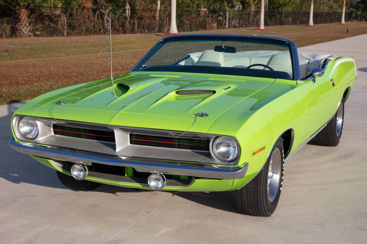 1970 Plymouth Hemi 'Cuda Convertible