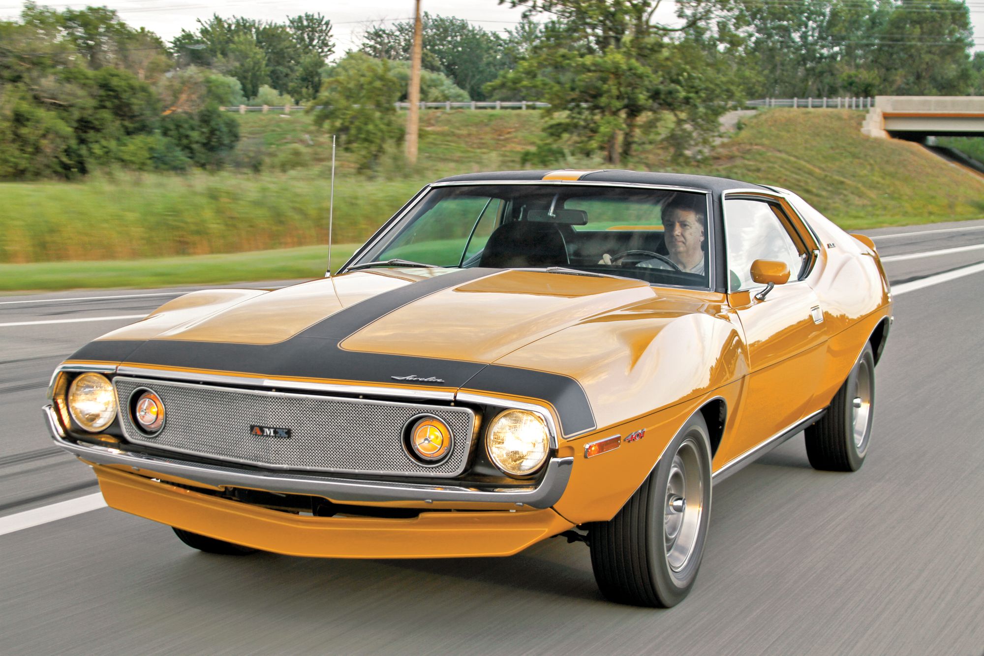 1971 AMC Javelin AMX 401 Go Package