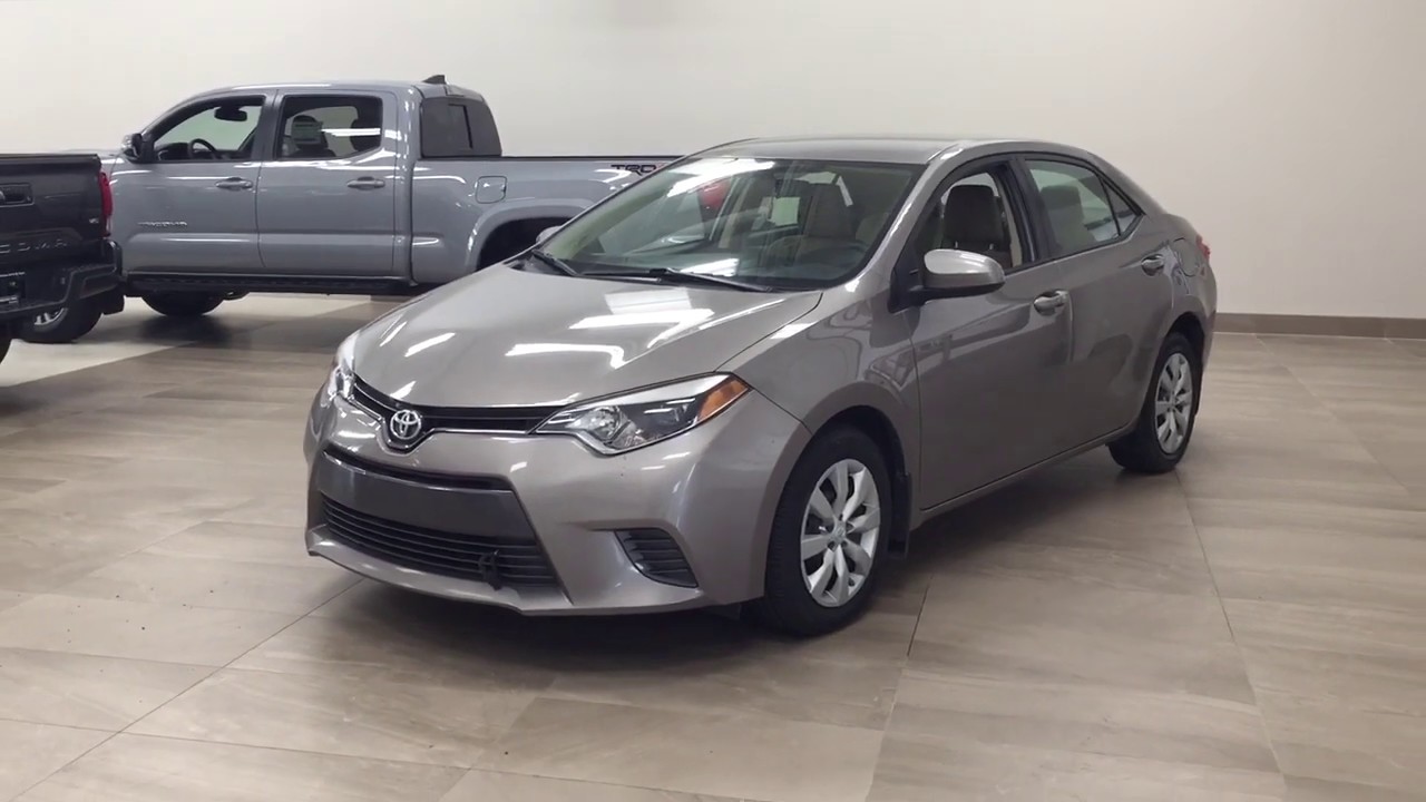 2015 Toyota Corolla LE