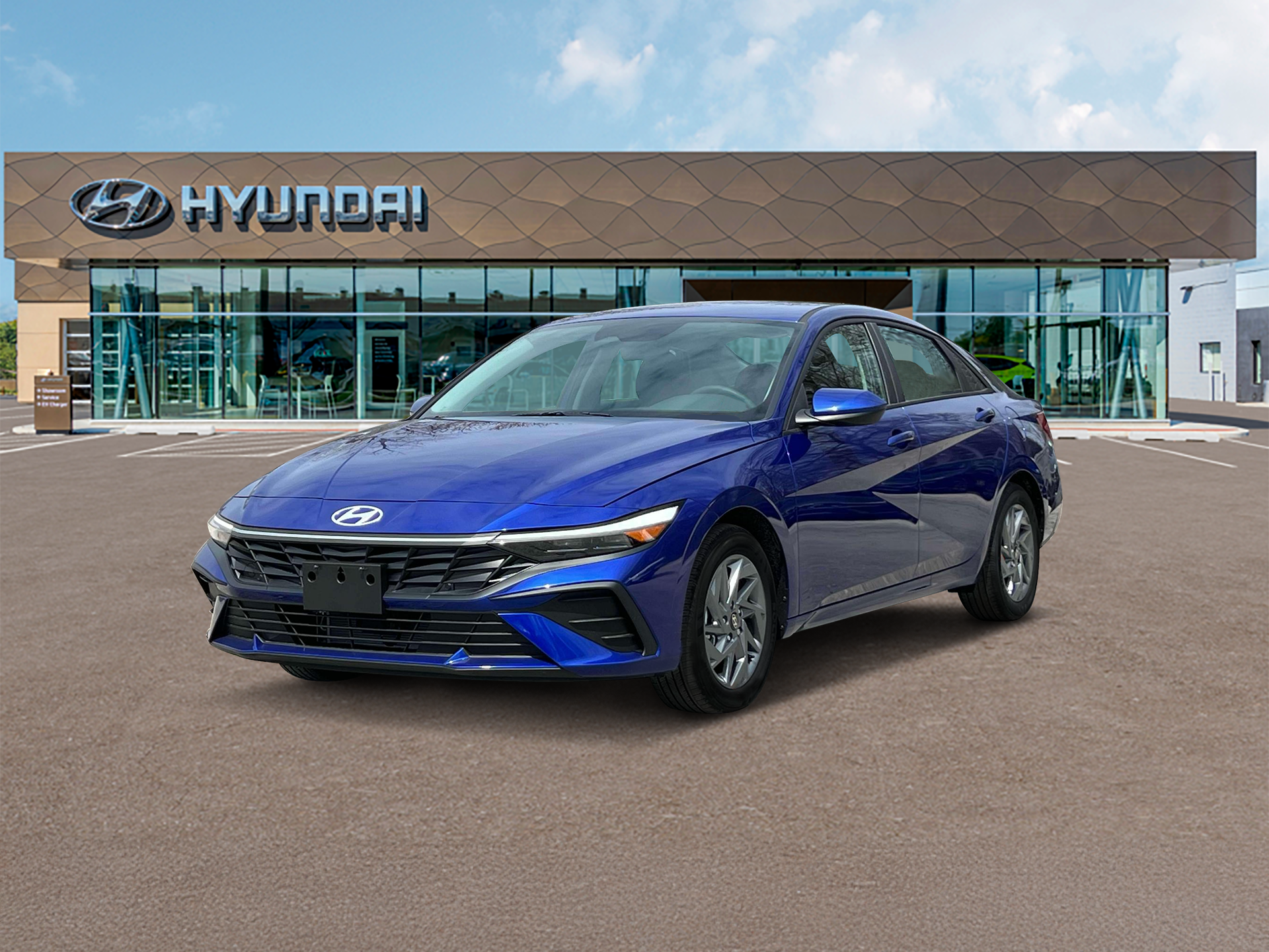 2024 Hyundai Elantra Hybrid Blue