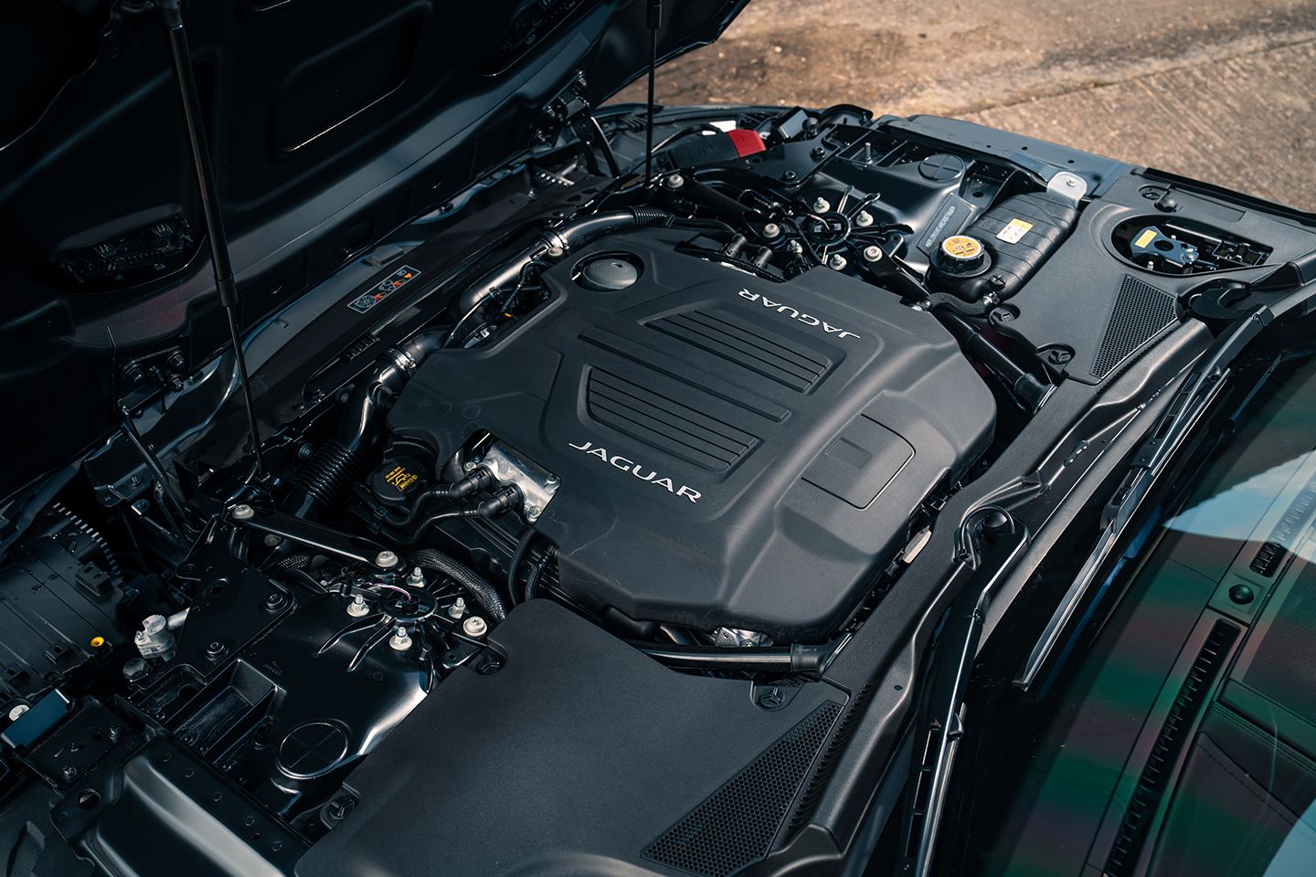 5.0L Supercharged V8 engine