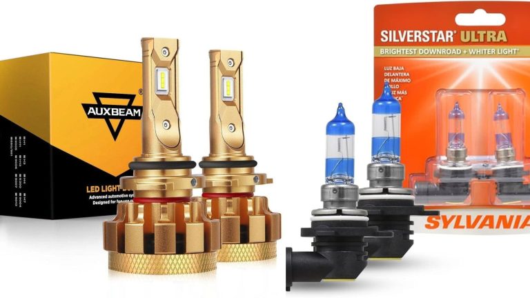 6 High Beam Headlights for Rural US Roads vs 6 Dim Halogen Relics