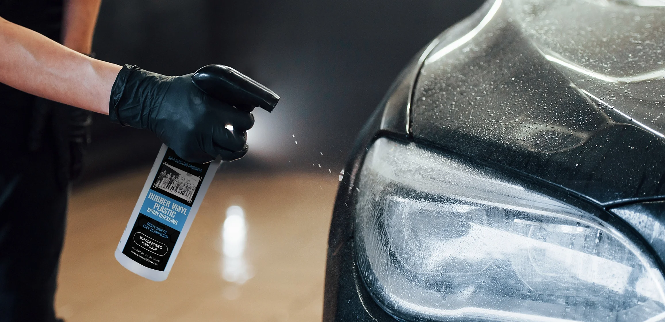 Apply UV Protectant Sprays to Plastic and Vinyl Surfaces