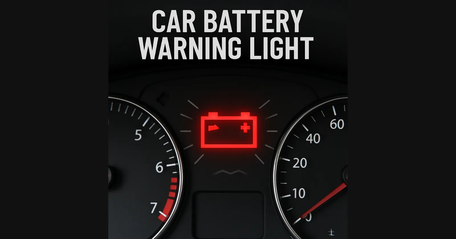 Car Battery Warning Light