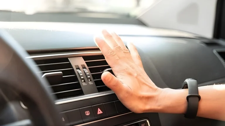 Car's air conditioning vent