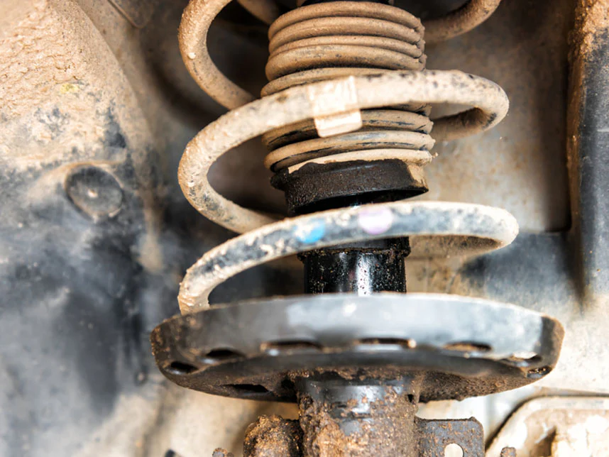 Check and Replace Worn Shock Absorbers and Struts