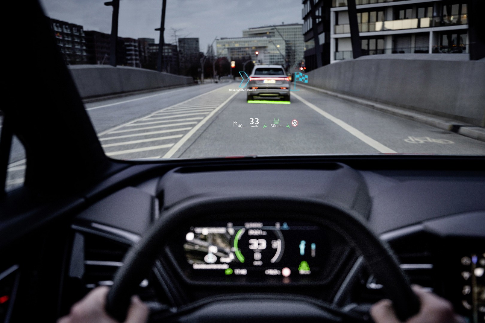 Digital Instrument Cluster or Heads Up Display